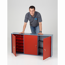 Hängeschrank 3-türig 120 x 60 x 20 cm