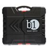 Schwarzer Werkzeugkoffer mit B1 Logo