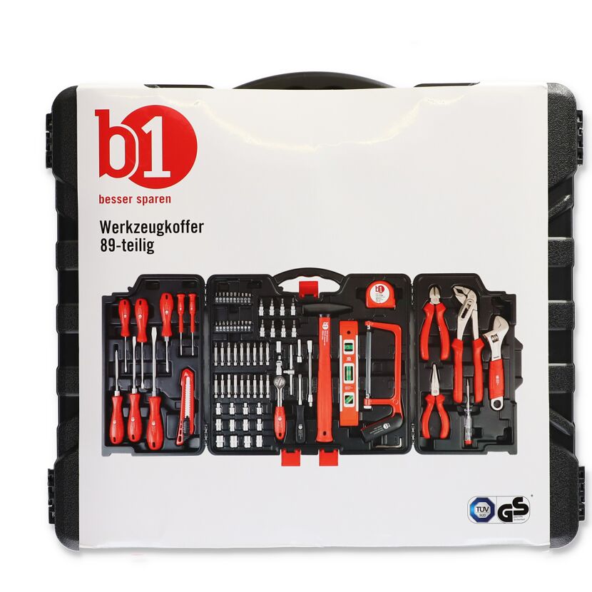 Werkzeugkoffer 89-teilig von b1