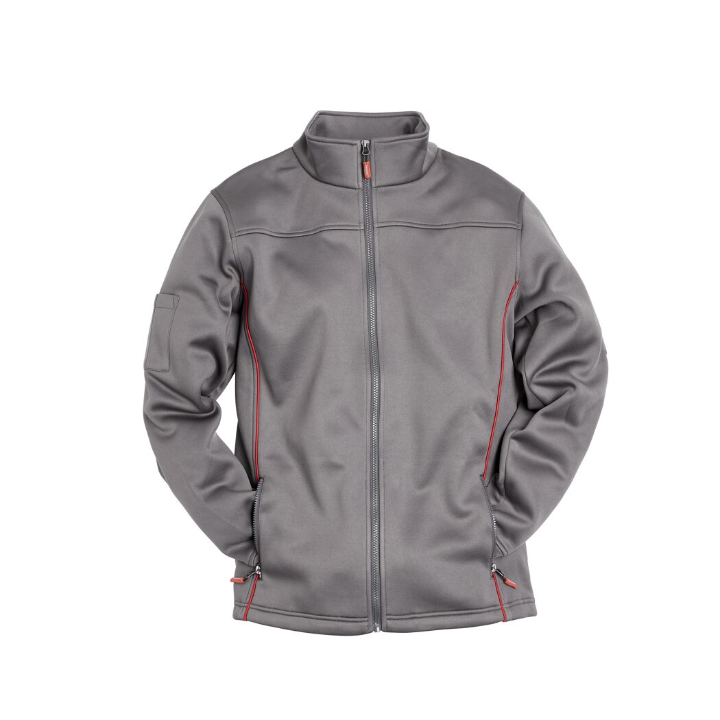 Arbeitsjacke mit Fleecefutter 'B-100' grau Größe XL