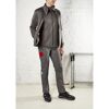 Arbeitsjacke mit Fleecefutter 'B-100' grau Größe XL