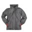 Graue Multifunktionsjacke, Größe XXL