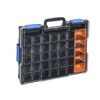 EuroPlus Profi-Kleinteilekoffer 'Pro K44/12-6' mit Clips schwarz