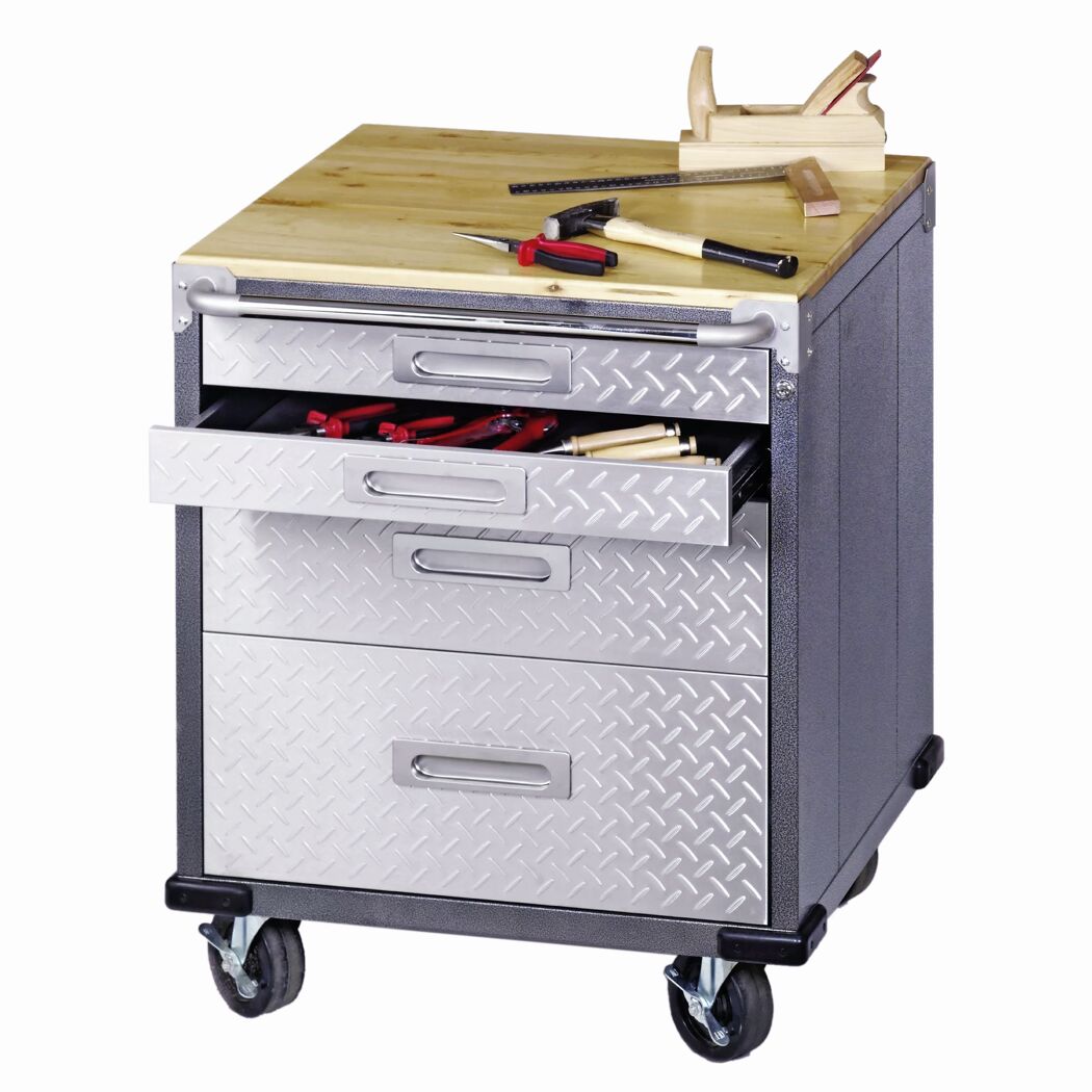 Werkstattunterschrank 'System-Profi' rollbar, 73,5 x 88,5 x 63,4 cm