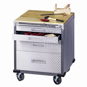 Werkstattunterschrank 'System-Profi' rollbar, 73,5 x 88,5 x 63,4 cm