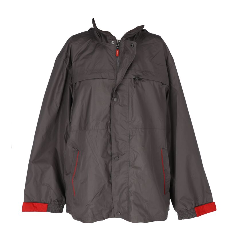 Multifunktionsjacke 'B-100' grau Gr. M