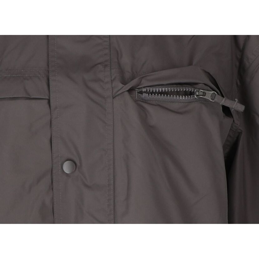 Multifunktionsjacke 'B-100' grau Gr. M
