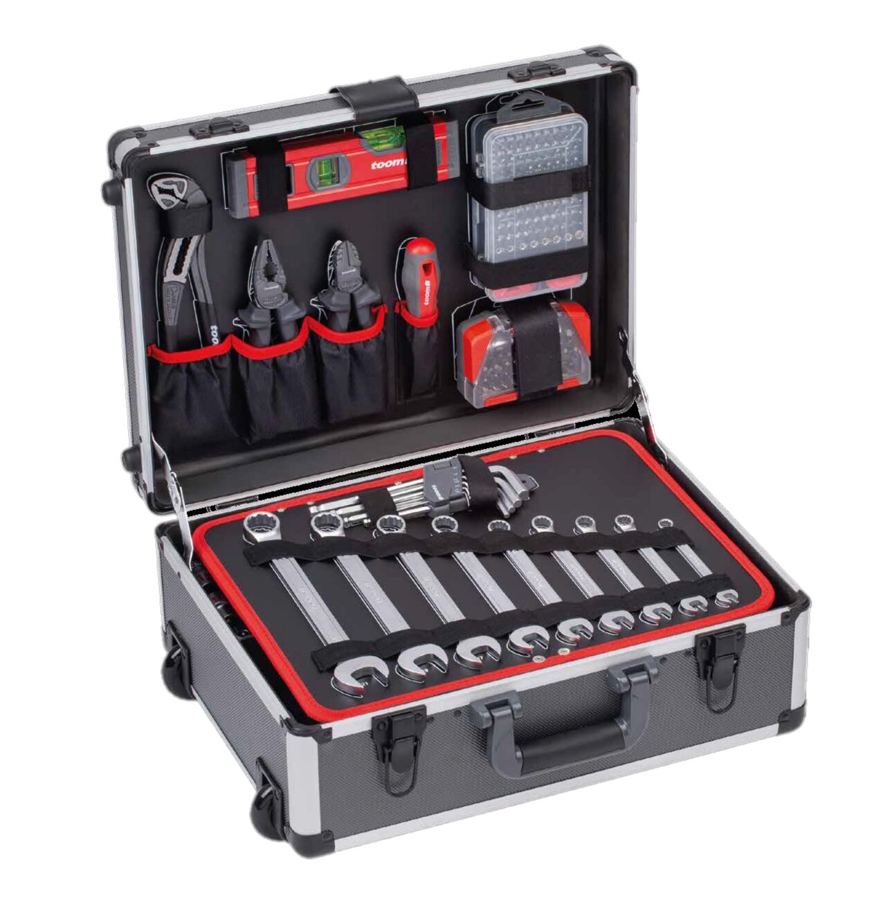 Werkzeugkoffer mit verschiedenen Werkzeugen