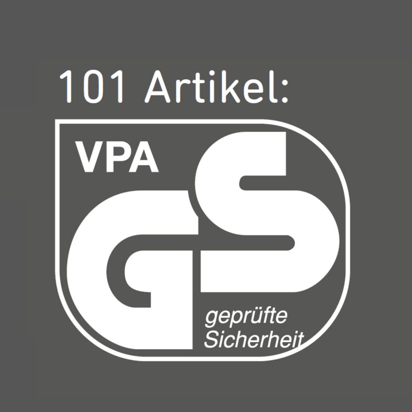GS-Zeichen, VPA, geprüfte Sicherheit