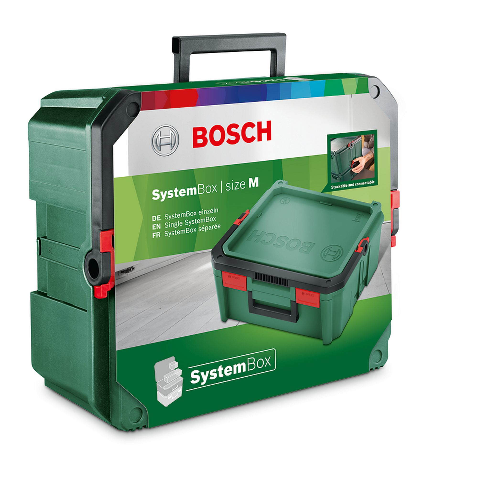 Einzelne SystemBox grün 34,3 x 39,1 x 17,1 cm + product picture