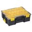 Verkleinertes Bild von Kleinteilekoffer 'EuroPlus Pro >K< 44.144/8' schwarz/gelb 44 x 35,5 x 14,4 cm