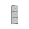 Kunststoffschrank 'Rolling Space' 59 x 170 x 36 cm