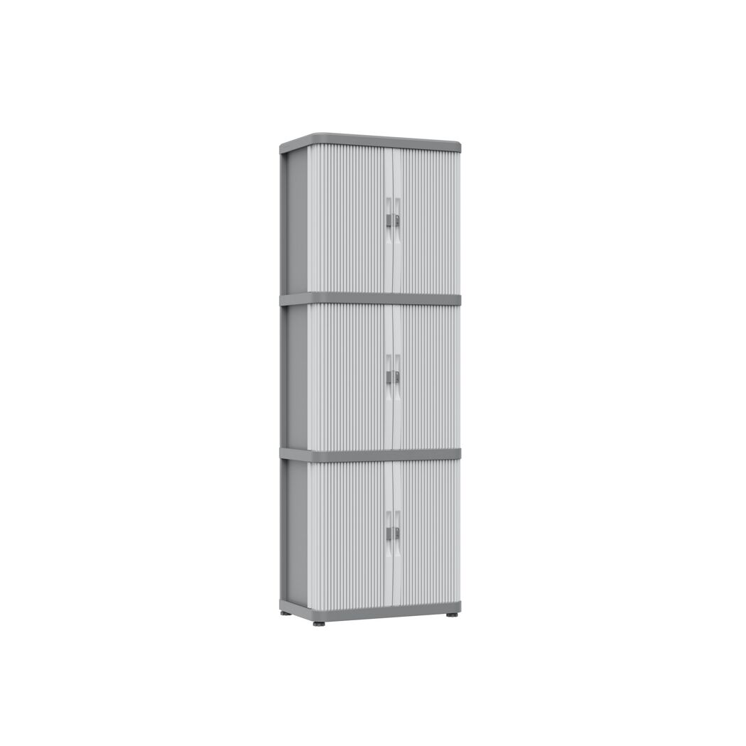 Kunststoffschrank 'Rolling Space' 59 x 170 x 36 cm