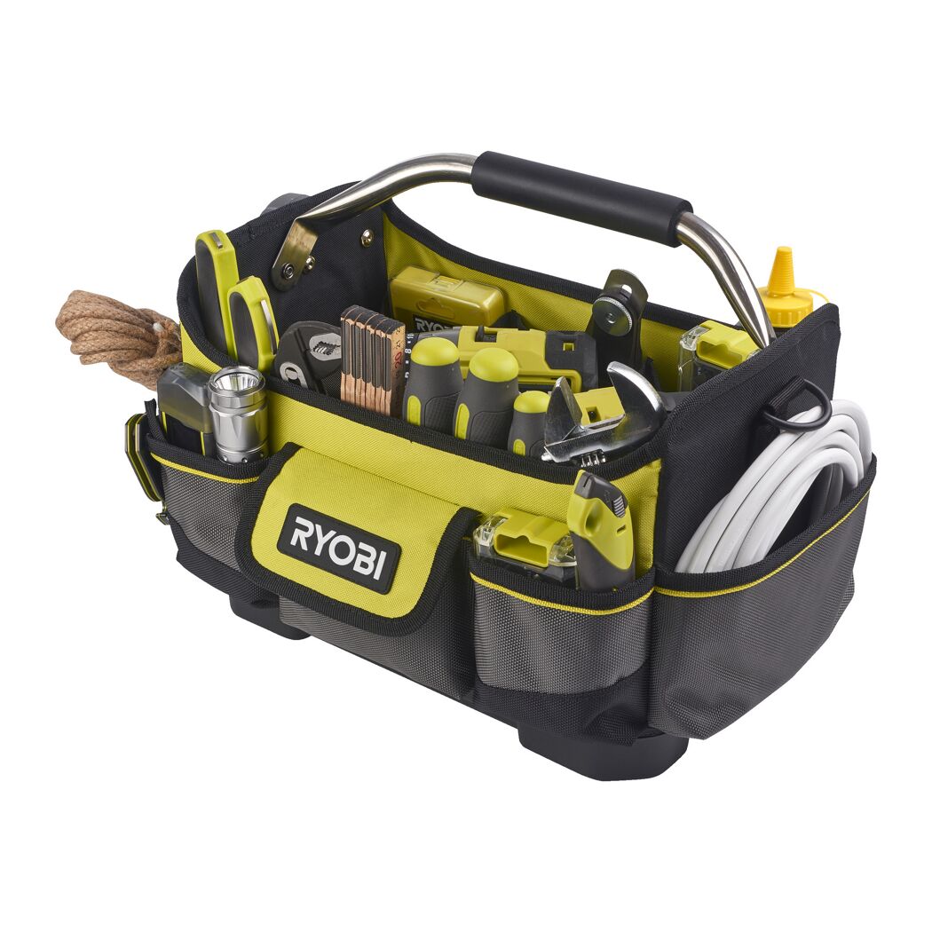 Gefüllte RYOBI Werkzeugtasche