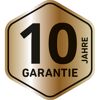 10 Jahre Garantie