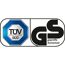 TÜV SÜD und GS Zeichen für geprüfte Sicherheit