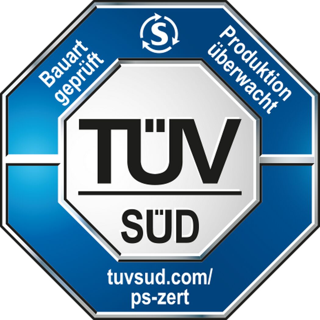 TÜV SÜD Prüfsiegel
