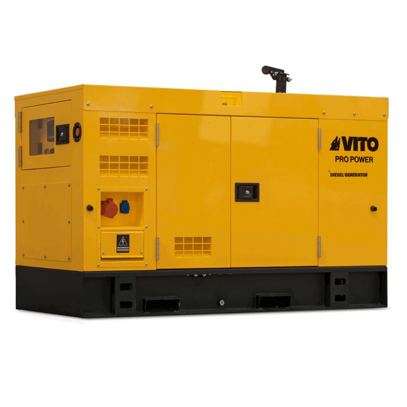 Gelber Diesel Stromerzeuger Vito Pro Power