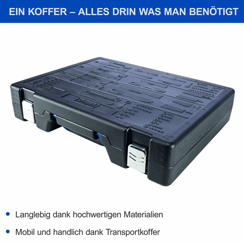 Werkzeugkoffer mit verschiedenen Werkzeugen