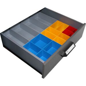 Universal-Schubladenunterteilungs-Set mit 18 Boxen, 43 x 44 x 6