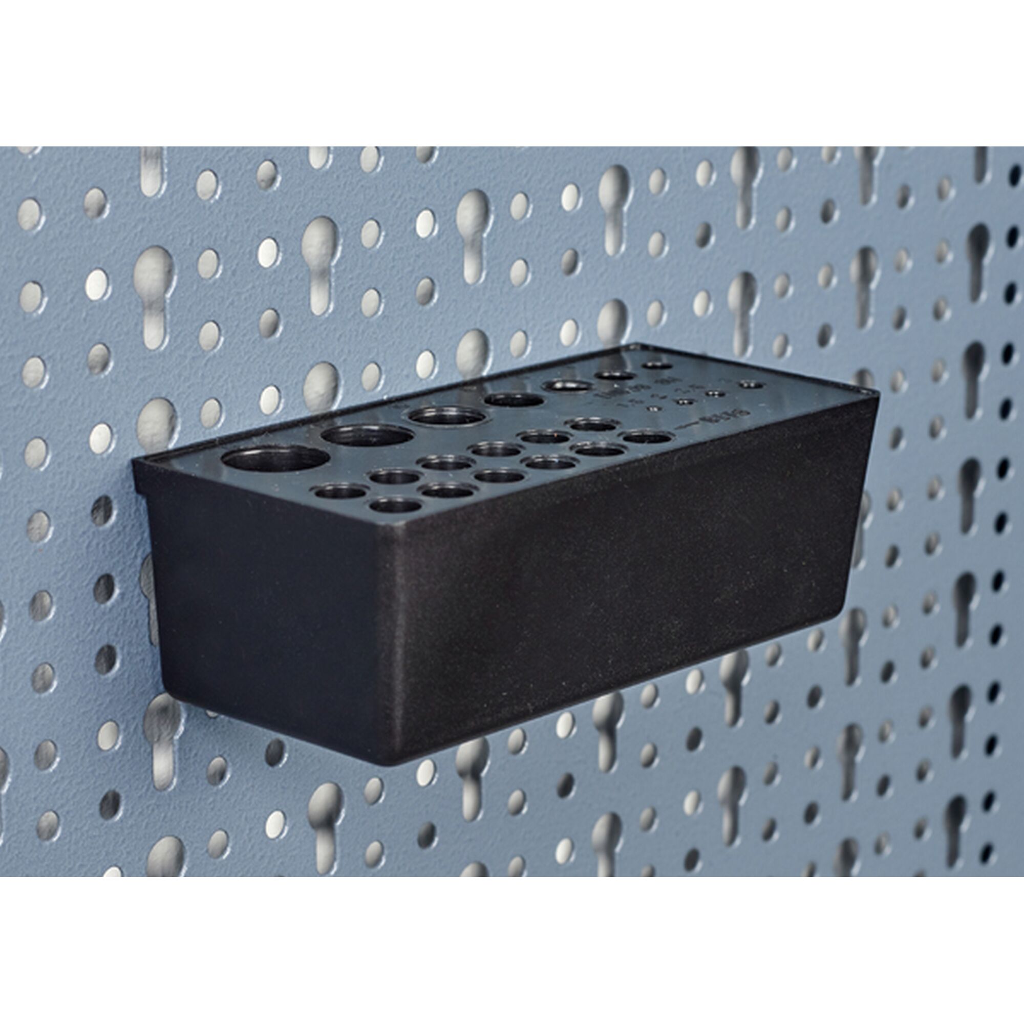 Schwarzer Systemhalter 55 x 125 mm