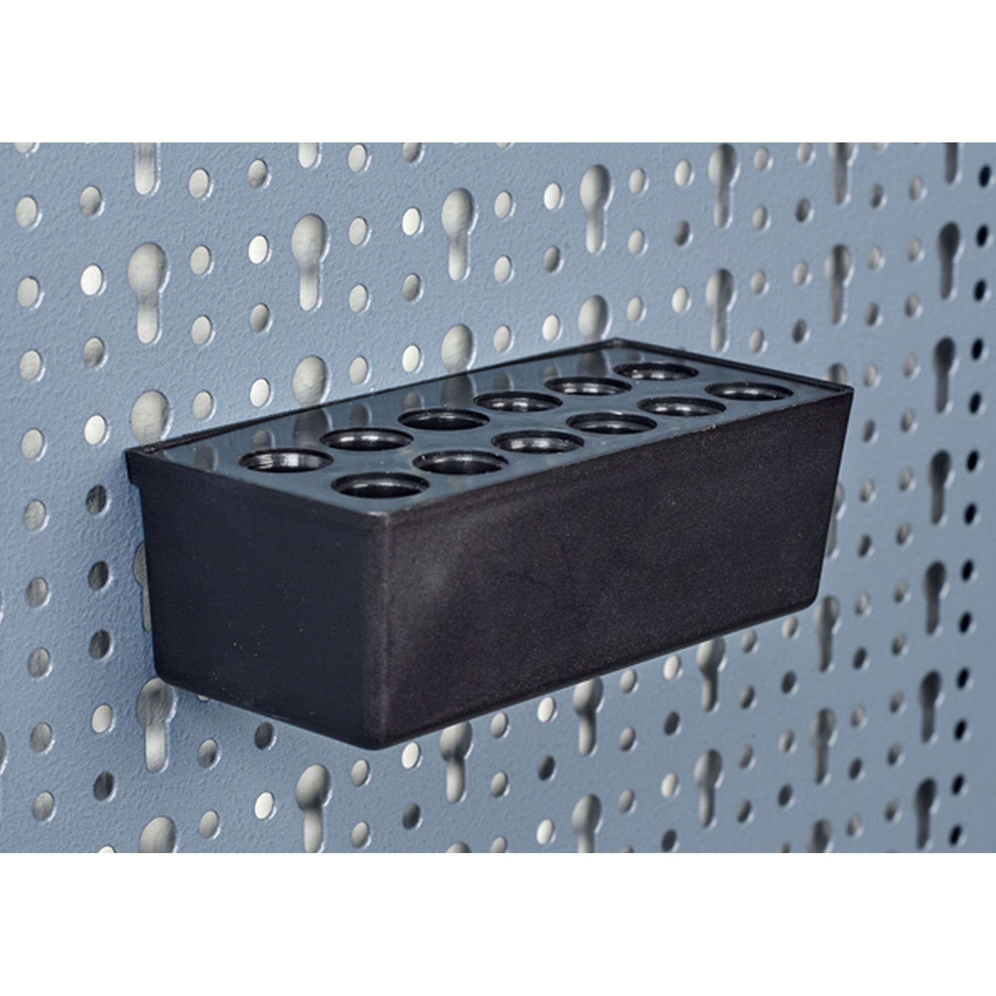 Schwarzer Systemhalter 55 x 125 mm