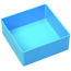Verkleinertes Bild von EuroPlus Einsatzbox 'Insert 45/3' Größe 3 blau 10,8 x 10,8 x 4,5 cm