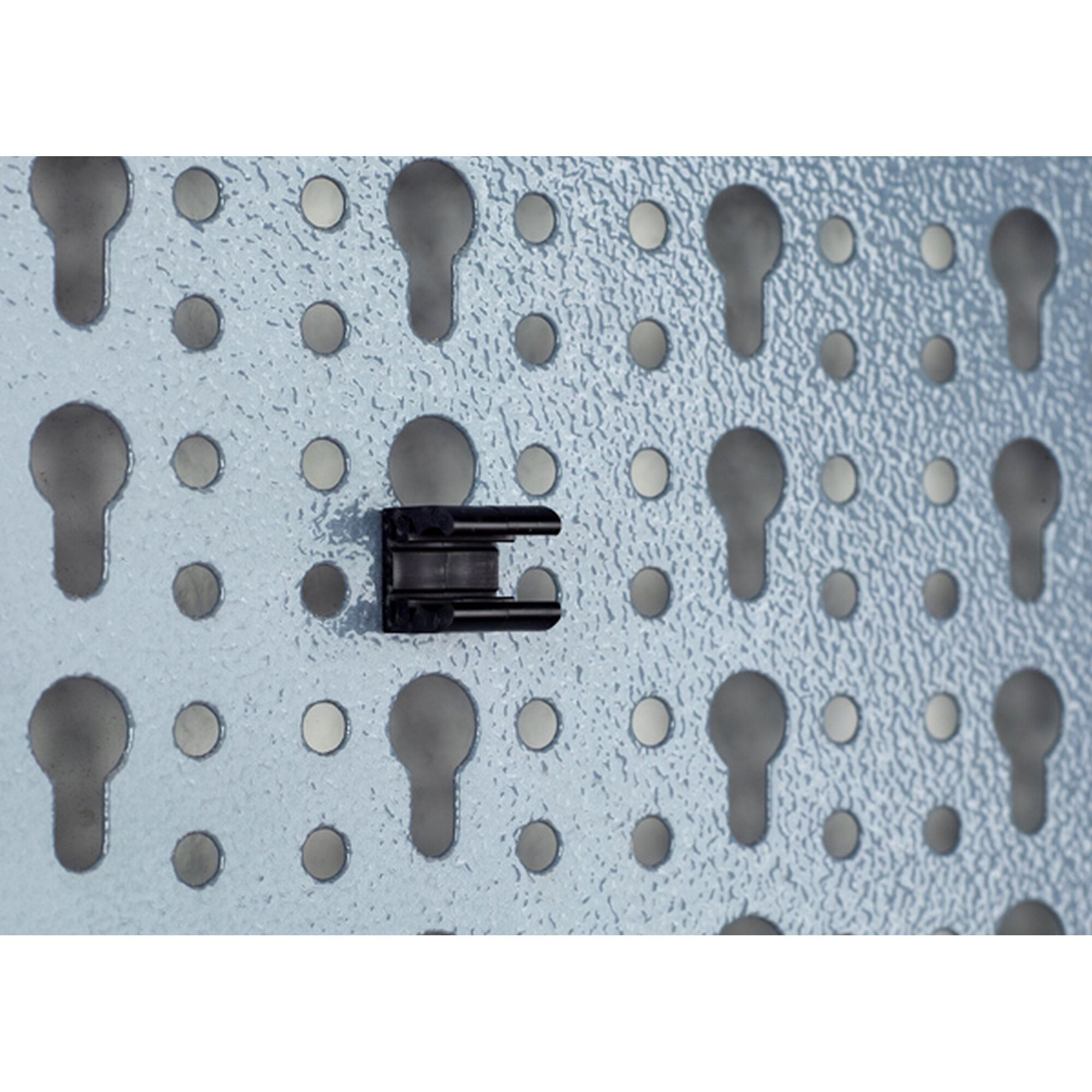 Schwarzer Clip für Tablethalterung