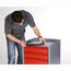 Werkzeugwagen rot mit 2 Schubladen 76 x 50 x 47 cm