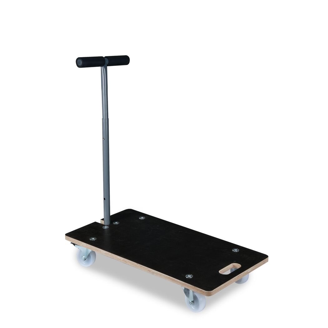 Transportroller mit Teleskopgriff 70 x 37 cm, 250 kg