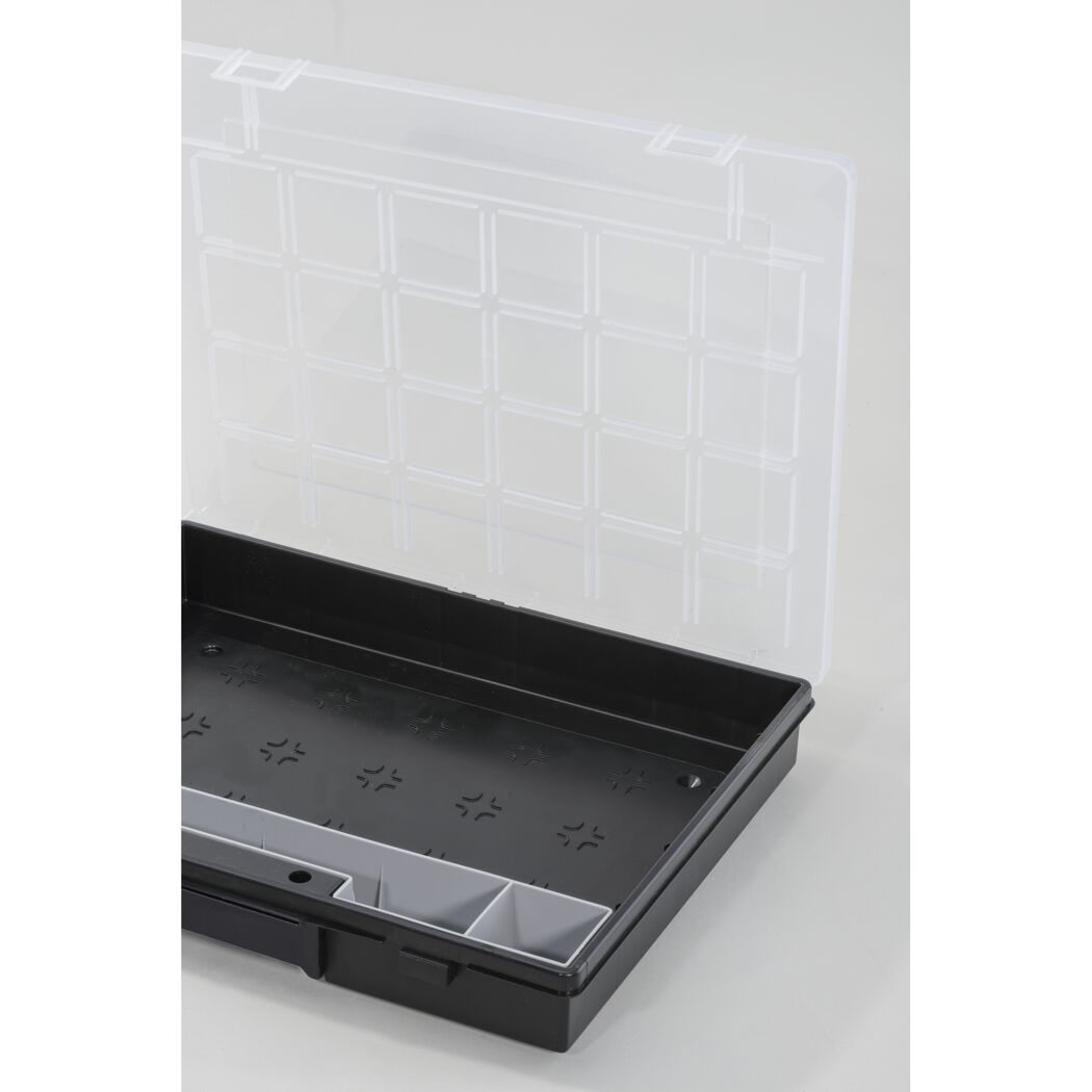 EuroPlus Sortimentskasten 'Flex 37-3' schwarz 37 x 29,5 x 5,5 cm