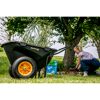 Schubkarre 'Cub Cart' schwarz Stahl / Kunststoff 127 x 71 x 74 198 Liter