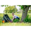 Schubkarre 'Cub Cart' schwarz Stahl / Kunststoff 127 x 71 x 74 198 Liter