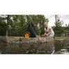 Schubkarre 'Cub Cart' schwarz Stahl / Kunststoff 127 x 71 x 74 198 Liter