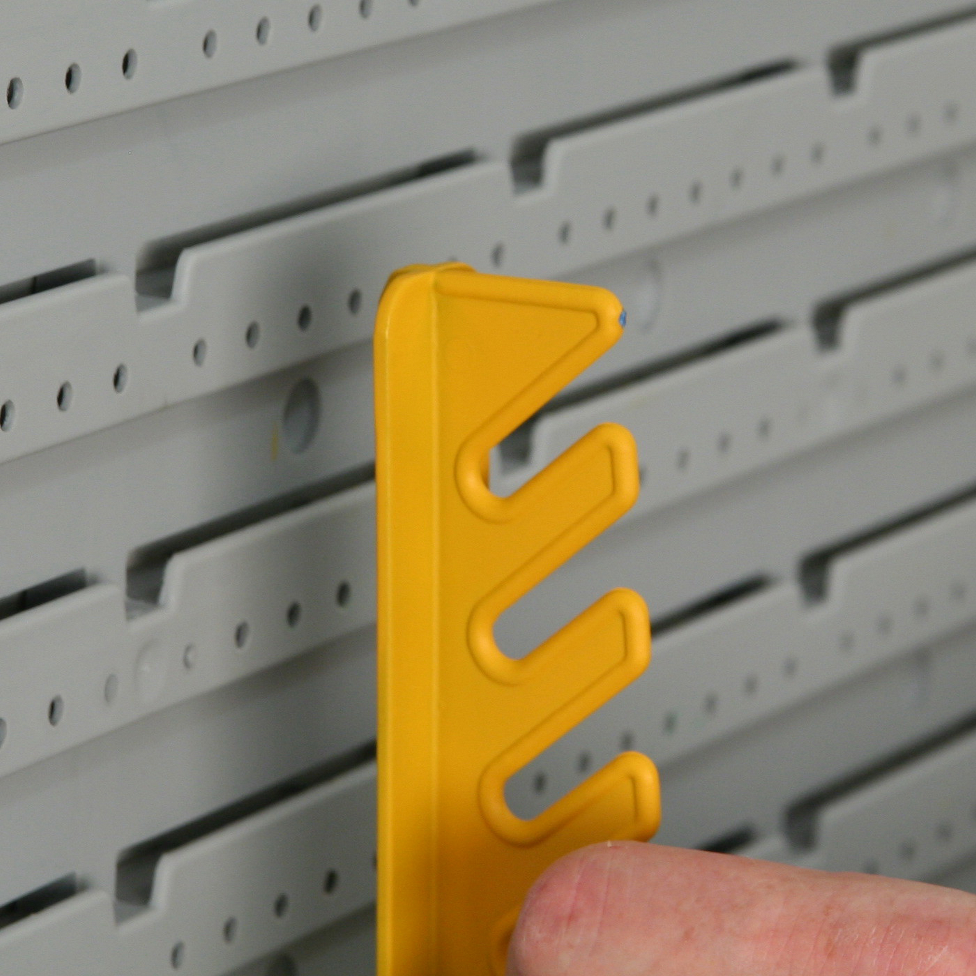 StorePlus Gabel/Ringschlüsselhalter 'Flex P 8' gelb + product picture