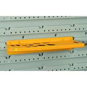 StorePlus Universalwerkzeughalter 'Flex P 24' gelb 23 x 9,5 x 4,5 cm