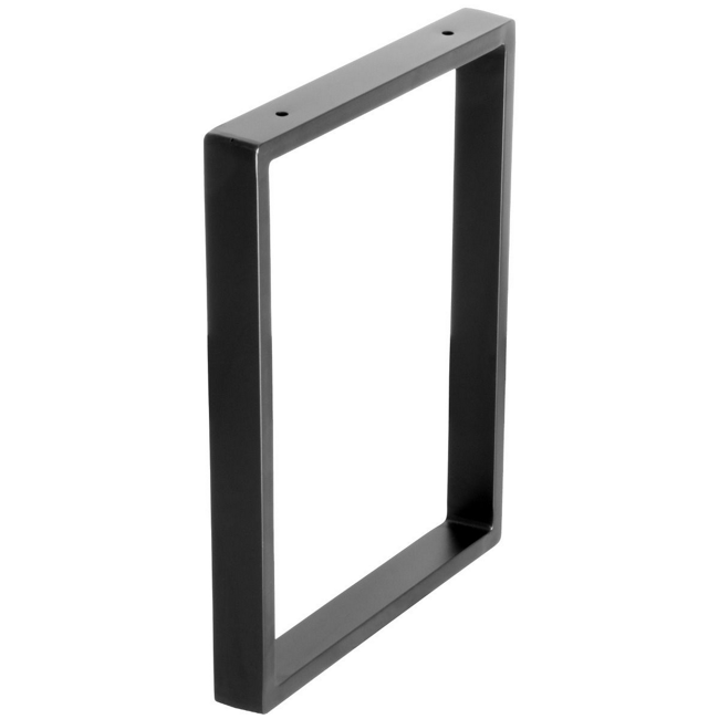 Bild von Tischbein 'ST 5140' mattschwarz 40 x 30 cm