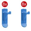 StorePlus Haken-Set 'Flex P 30+40' gelb 8 x 30 mm, 8 x 40 mm