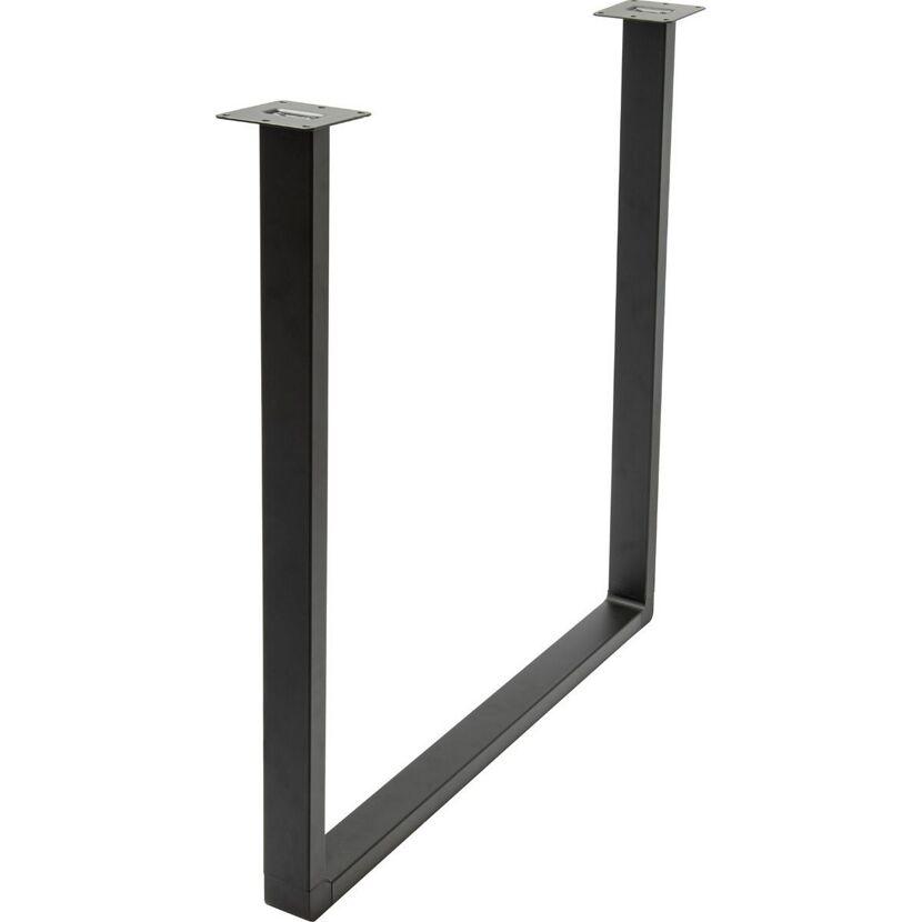 Schwarzes Tischgestell