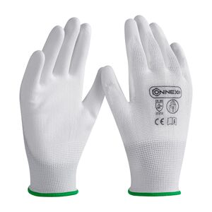 Arbeitshandschuh 'Economic White' weiß Größe 8/M