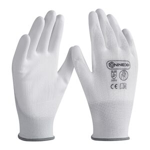 Arbeitshandschuh 'Economic White' weiß Größe 9/L