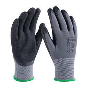 Arbeitshandschuh 'Economic Flex' grau/schwarz Größe 8/M