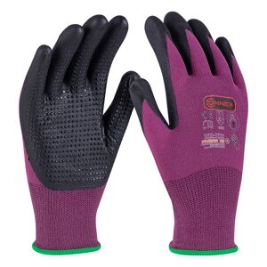 Arbeitshandschuh 'Economic Comfort Touch' rot/schwarz Größe 8/M