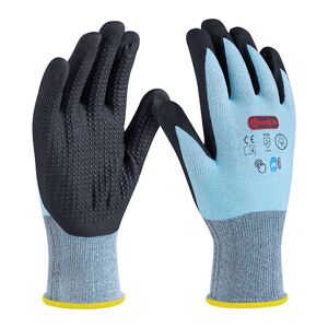 Arbeitshandschuh 'Economic Comfort Cool&Touch' blau/weiß/schwarz Größe 10/XL