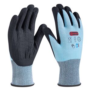 Arbeitshandschuh 'Economic Comfort Cool&Touch' blau/weiß/schwarz Größe 11/XXL