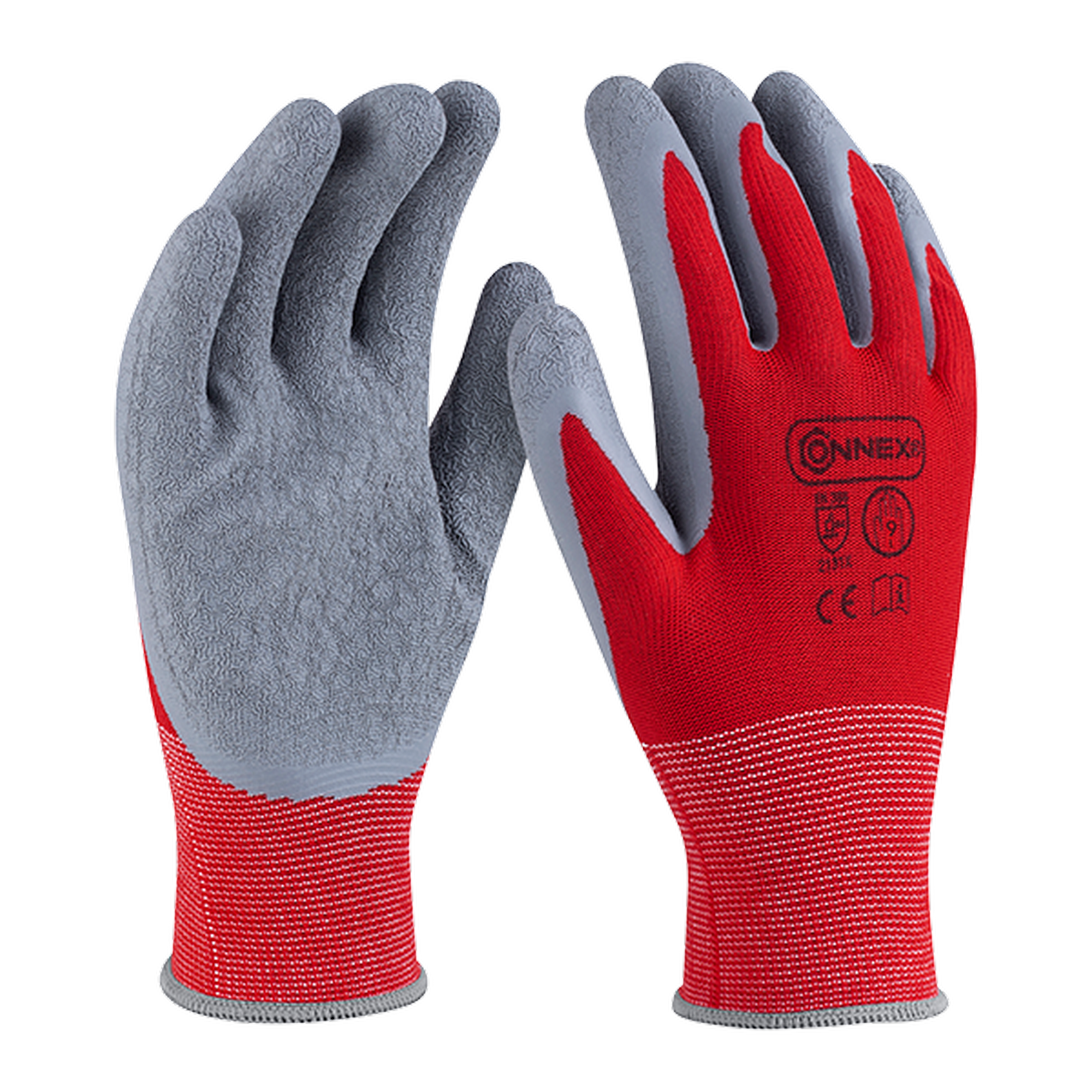 Arbeitshandschuh 'Outdoor Grip' rot/grau Größe 9/L + product picture