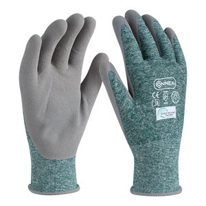 Arbeitshandschuh 'Recycled Outdoor' grün/weiß/grau Größe 9/L