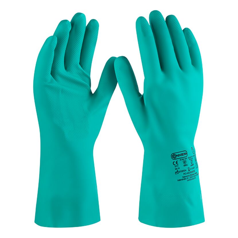 Grüne Nitrilhandschuhe