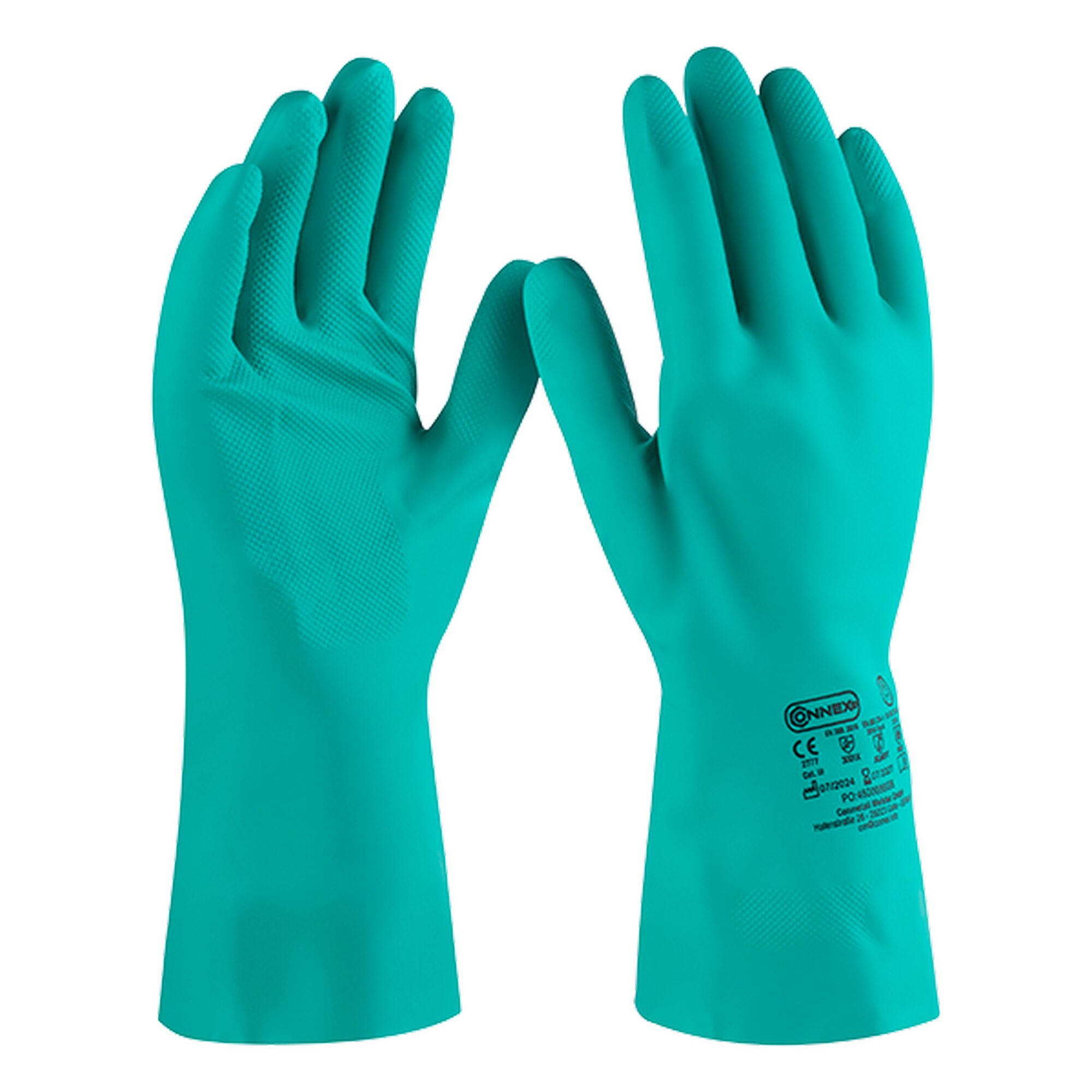 Grüne Nitrilhandschuhe