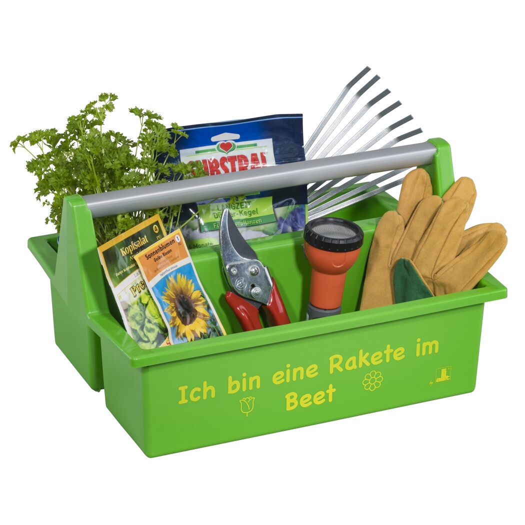 Garten-Tragekasten mit Gartenschere